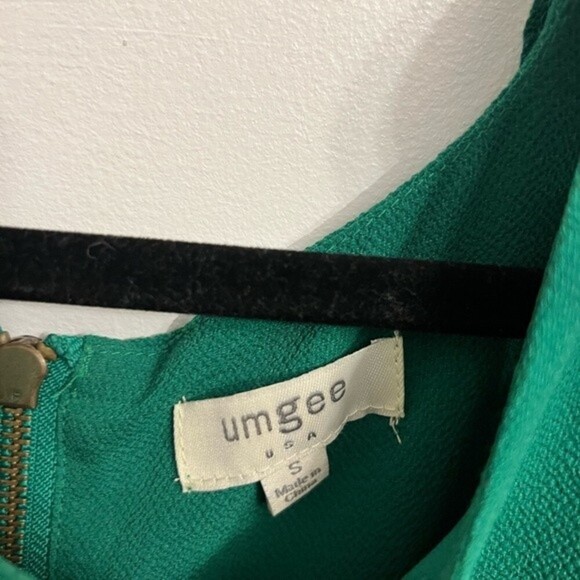 Umgee Green Cold Shoulder dress - Picture 3 of 6